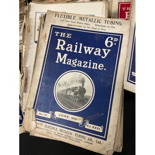 742A - Railway Interest - a quantity of The Railway Magazine, various dates from 1909 to 1967