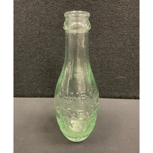 56 - 19th century glass bottles including; Nottingham Direct Family Supply Table water, 27cm high, A.H.Re... 