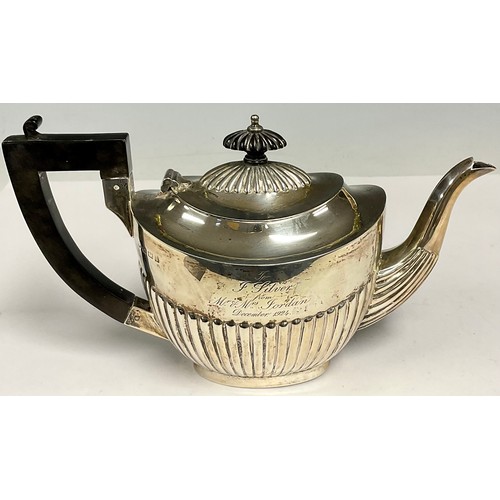 176 - A silver teapot