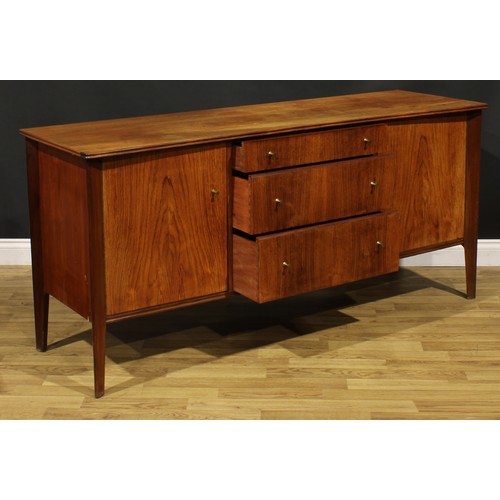 3359 - Mid-century Design - a teak sideboard, by A. Younger Ltd., possibly for Heal's, 79cm high, 171cm wid... 