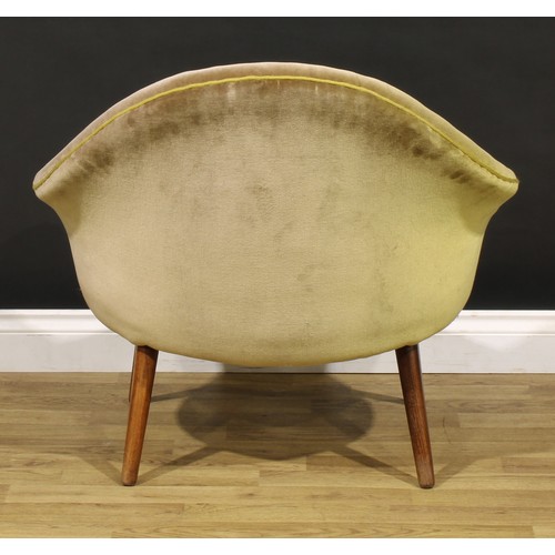 3318 - Mid-century Design - a Model 187 armchair, probably by Hans Olsen (Danish, 1919–1992) for Jørgensens... 