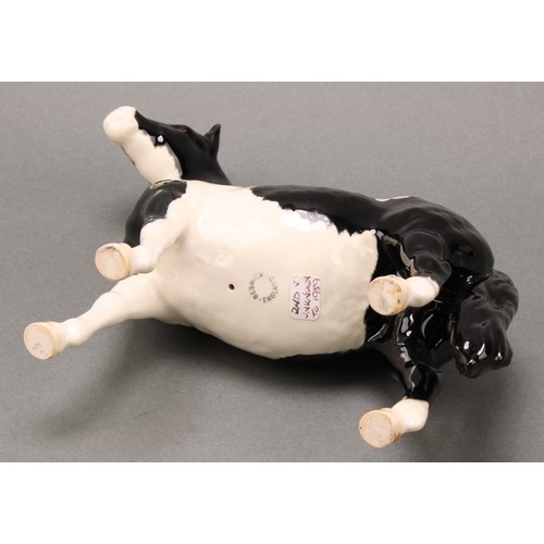 3078 - A Royal Doulton model of an Appaloosa horse, 20cm, printed mark; a Beswick skewbald Pinto pony, 17cm... 