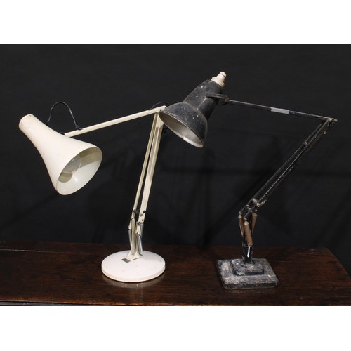 3420 - A Herbert Terry 1227 two-step Anglepoise lamp; another, Model 75 (2)