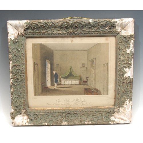 2097 - F. Shephard (fl. c. 1850) 
The Duke of Wellington's Bed Room at Apsley House (Hyde Park Corner) 
uns... 