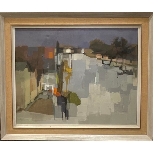 2101 - Frank Archer (1912 - 1995)
Thames at Kingston  
signed, oil on canvas, 60cm x 75cm