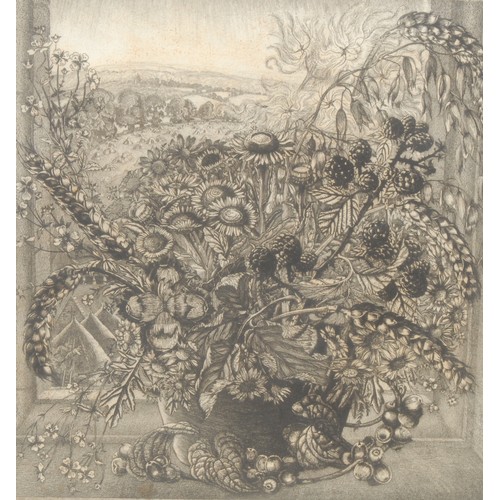 2307 - Robin Tanner (1904-1988) 
Autumn 
signed, titled, dated 1973, etching, 33cm x 31cm