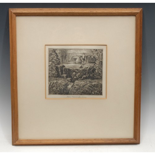 2305 - Robin Tanner (1904 - 1988) 
June 
signed, etching, 16cm x 18.5cm