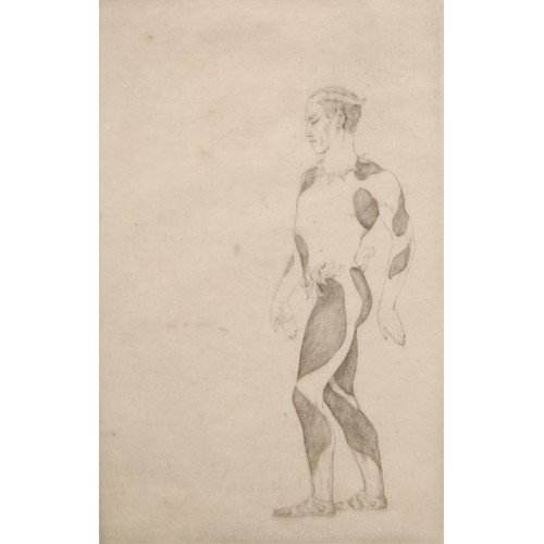 2340 - Una Vincenzo, Lady Troubridge (1887-1963) 
Nijinsky 
unsigned, drypoint, 29cm x 19cm