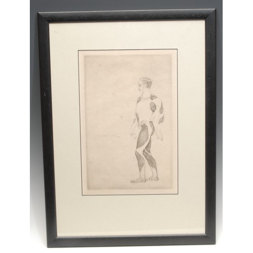 2340 - Una Vincenzo, Lady Troubridge (1887-1963) 
Nijinsky 
unsigned, drypoint, 29cm x 19cm