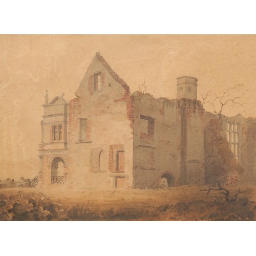 2314 - Samuel Prout (1783-1852)
Country House Ruin
signed, watercolour, 18cm x 23cm