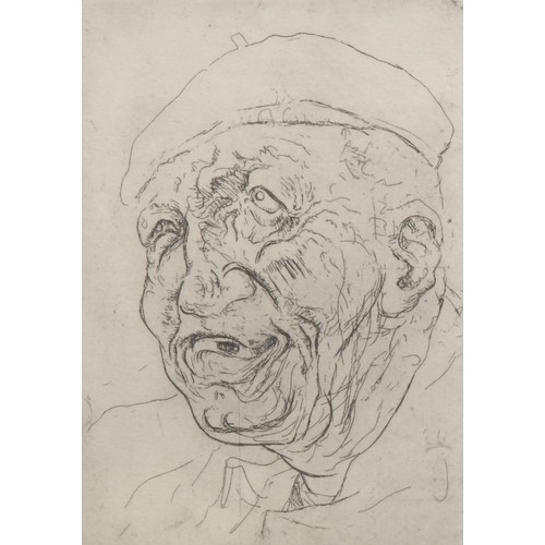 2285 - Peter Howson (Bn.1958), Marlborough, etching, signed and titled in pencil, dated 94, numbered 43/50,... 