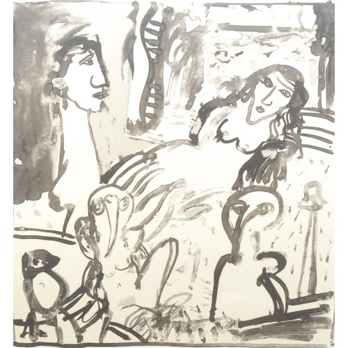 2177 - John Bellany (1942-2013) 
Vigil II 
signed, titled, 19/30, screen print, 80cm x 73cm