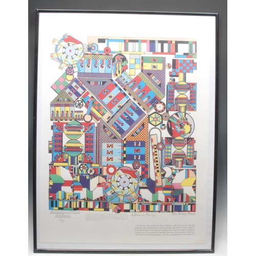 2049 - Eduardo Paolozzi (1924-2005) 
The Relay Race 
signed, 26/50, screen print, 78cm x 59cm