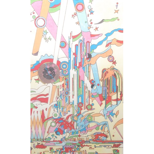 2050 - Eduardo Paolozzi (1924-2005) 
Turing Suite 9 (systemmatic) 
signed, 26/50, screen print, 59cm x 79cm