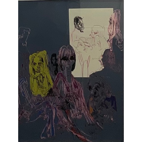 2098 - Feliks Topolski (1907 - 1989), after, London Series, Ronnie Scott's, unsigned, lithograph, 64cm x 46... 