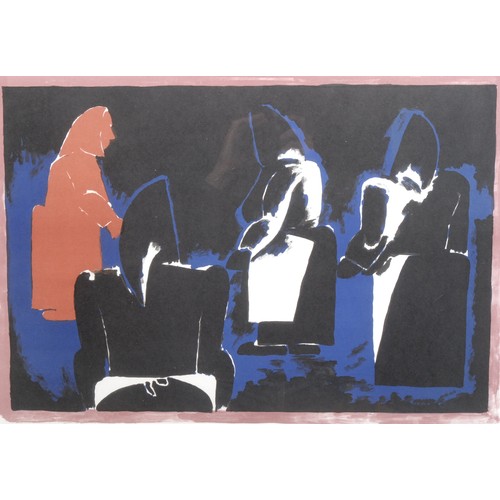 2221 - Josef Herman (1911-2000) 
Four Fisherwomen 
signed, 26/100, lithograph, 46cm x 63cm