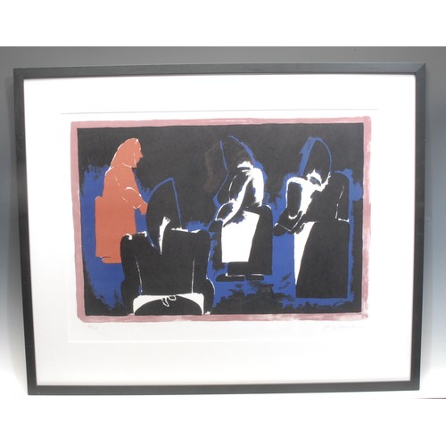 2221 - Josef Herman (1911-2000) 
Four Fisherwomen 
signed, 26/100, lithograph, 46cm x 63cm