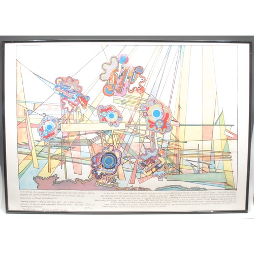 2051 - Eduardo Paolozzi (1925 - 2005) 
Turing Suite 1, The Concepts of Physics 
signed, 19/50, screen print... 