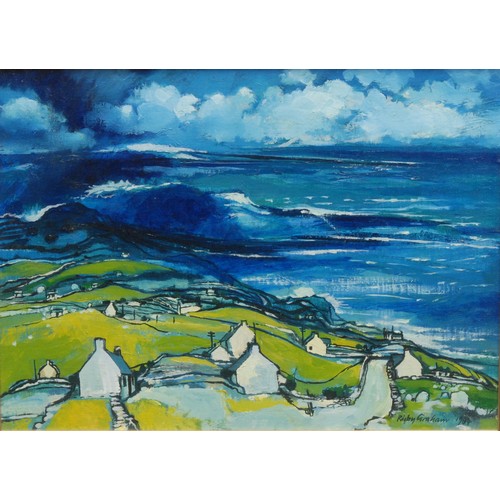 2297 - Rigby Graham (1931-2015) 
Bloody Foreland, Donegal 
signed, oil on board, 28cm x 38cm