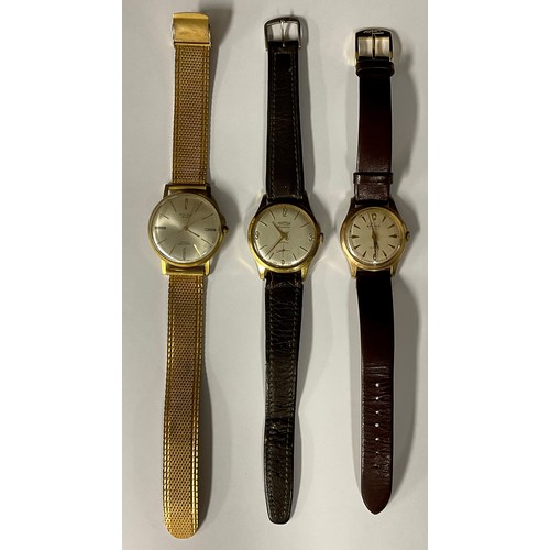 5142 - Three vintage wristwatches, Polsot; Roamer; Choisi