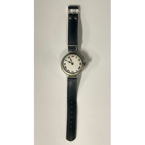 5143 - A Boren WWI Trench wristlet watch