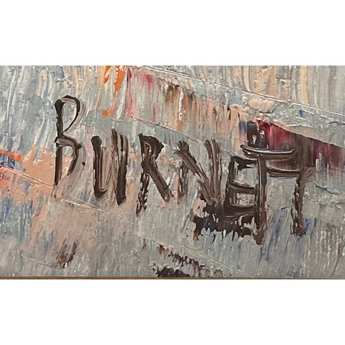 5539 - Caroline Burnett, contemporary, Parisian Street Scene, signed oil on canvas, 40cm x 50cm; another si... 