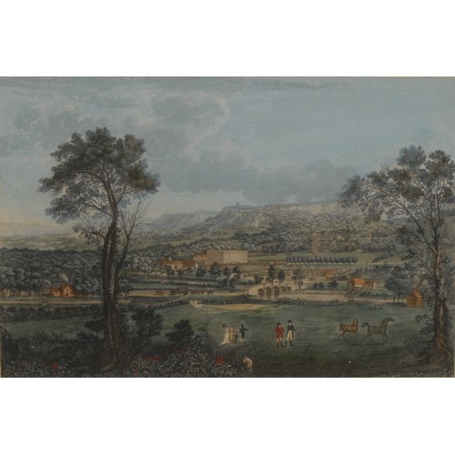 260 - A General View of the House and Gardens of Chatsworth in Derbyshire, published by Laurie & Whittle, ... 