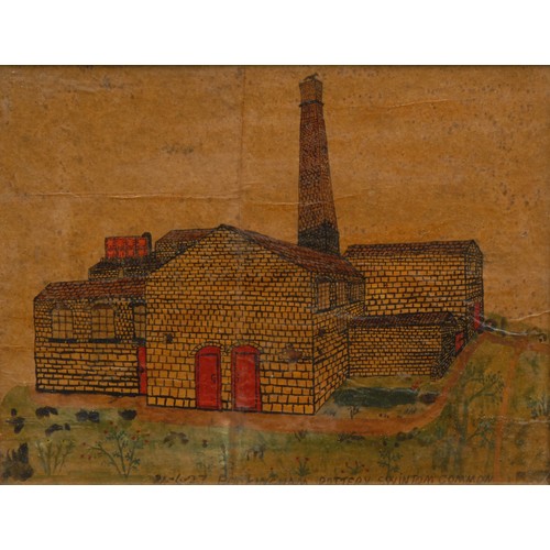 288 - English School (20th century)
Rockingham Pottery Swinton Common
unsigned, dated 24-6-27, ink on pape... 