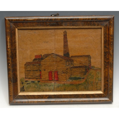 288 - English School (20th century)
Rockingham Pottery Swinton Common
unsigned, dated 24-6-27, ink on pape... 