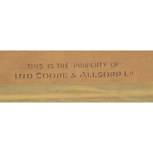 948 - Advertising, Breweriana - a rectangular reverse printed glass pub/brewery advertising sign, 'IND COO... 