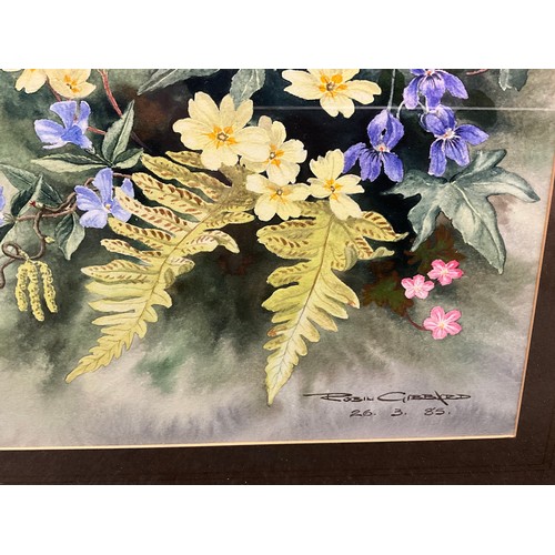 1026 - Robin Gibbard (1930 - 2014)
An associated pair, San Marino Swallowtails and Easter Bouquet,
each sig... 