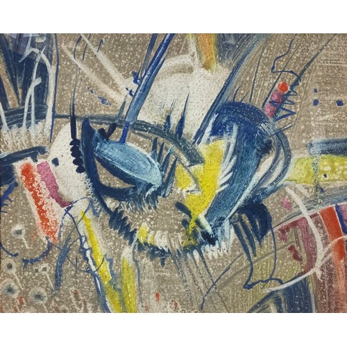 1031 - James Arthur Found, (British, Active 1907-38), Abstract picture, signed, titled to verso, watercolou... 