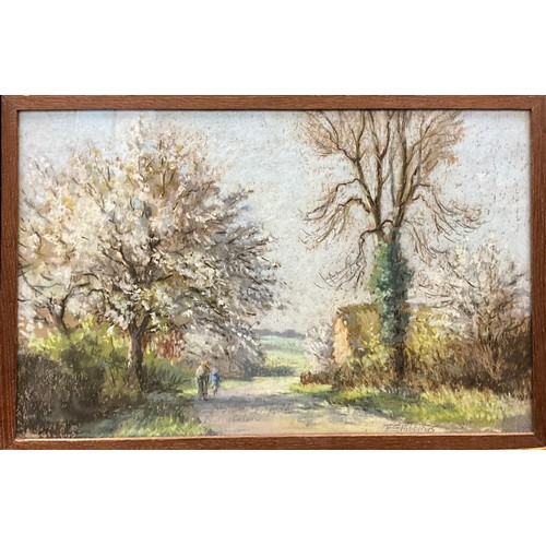 1080 - Fred Stubbings (1900 - 1956)
A Pair, Spring and Summer
signed, one dated '43, pastel sketches, 28cm ... 