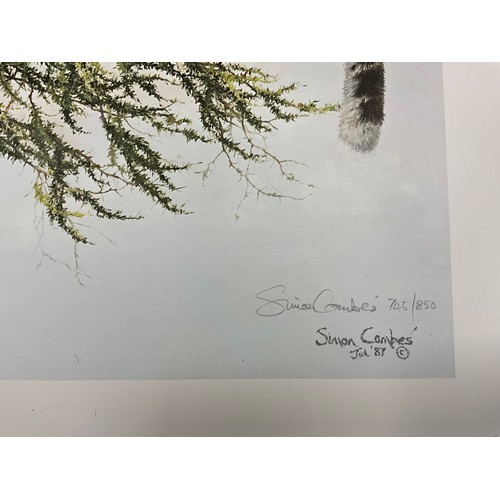 1086 - Simon Combes (1940-2004), after, ‘Midday Sun’, signed, limited edition number 91/850, lithograph, fr... 