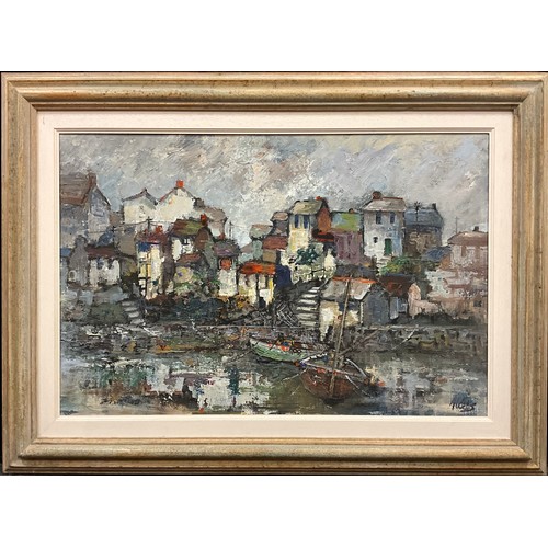 1100 - Yram Allets (Mary Stella) Edwards (1915-2009) 
Mousehole, Cornwall 
signed, oil on board, 51cm x 76c... 