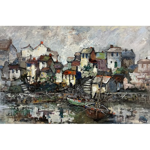 1100 - Yram Allets (Mary Stella) Edwards (1915-2009) 
Mousehole, Cornwall 
signed, oil on board, 51cm x 76c... 