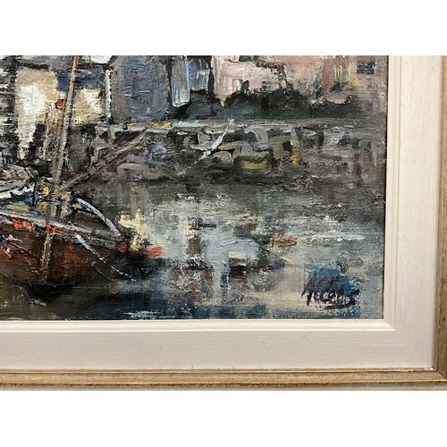 1100 - Yram Allets (Mary Stella) Edwards (1915-2009) 
Mousehole, Cornwall 
signed, oil on board, 51cm x 76c... 