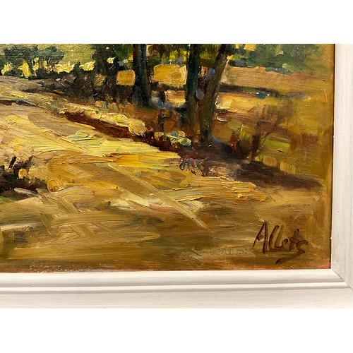 1104 - Yram Allets (Mary Stella) Edwards (1915-2009) 
Across the Moor 
signed, oil on board, 50.5cm x 61.5c... 