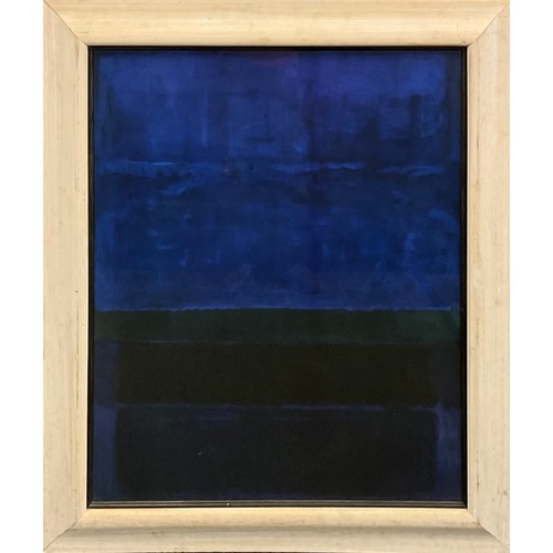 1227 - Mark Rothko, after, Blue, Green, and Brown, lithograph, 93.5cmx 77cm.