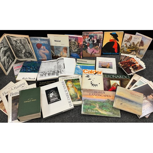 1326 - Art Books - a large quantity of art books, David Hockney, Alexander Calder, L. S. Lowry, Bob Carlos ... 