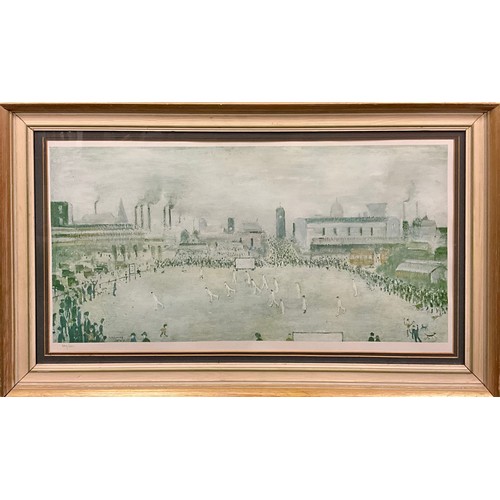 1330 - Laurence Stephen Lowry (1887-1976), by and after, The Cricket Match, limited edition number 388/850,... 