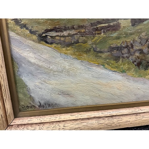 1188 - David Bond Walker (1891-1977) Irish Landscape, Slieve Bearnagh, County Down, signed, oil on canvas, ... 