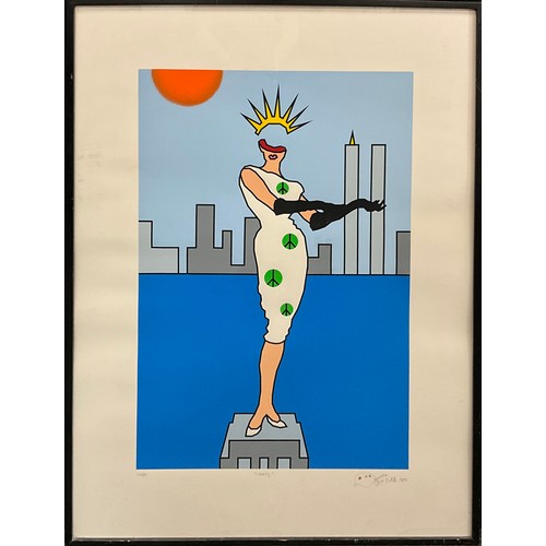 1071 - Duggie Fields (1945 - 2021), Liberty, limited edition lithograph, 46/80, signed and titled in pencil... 