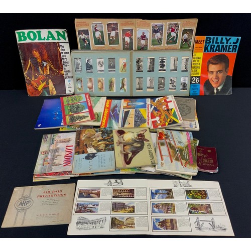 298 - Collectables - 1956-57 season Chix Bubble Gum Football cards full set, others Cigarette and tea card... 