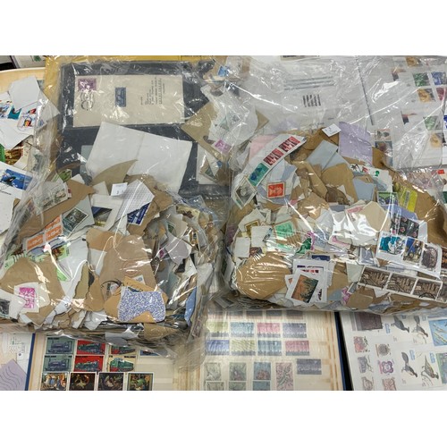 303 - Stamps - QEII stamp pack collection 1990's/2000, f/v approx £370 plus QEII Jubilee coin covers and M... 
