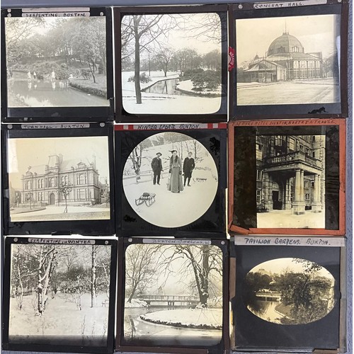 309 - Magic Lantern Slides - Victorian and Edwardian subjects - Topographical, Architectural, Travel, Bota... 