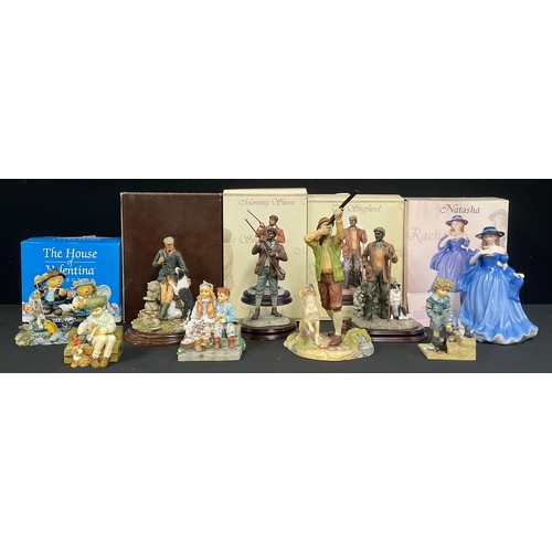 73 - Collectables - a quantity of Leonardo Collection figures and figurines, including The Shepherd, boxe... 