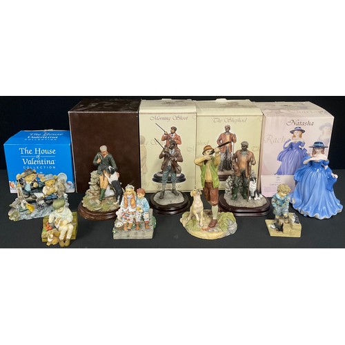 73 - Collectables - a quantity of Leonardo Collection figures and figurines, including The Shepherd, boxe... 