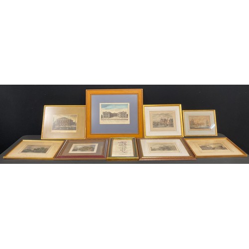 353 - Engravings - 18th and 19th Century - J. Sillet, after, J. Gleadah, after, S.E. View of the Old Indep... 