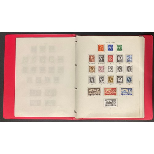 470 - Stamps - a Stanley Gibbons GB album, 1840-1986, sparse early in mint from 1970-1986